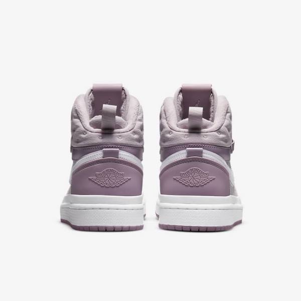 Zapatillas Nike Air Jordan 1 Acclimate Mujer Moradas Gris Blancas | NK376LRM