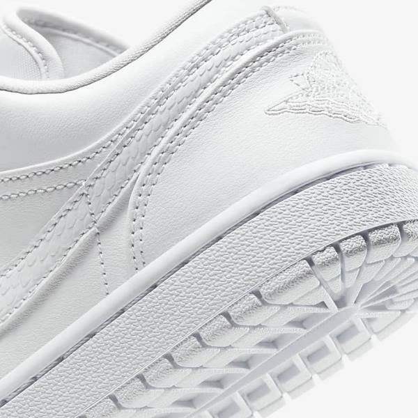 Zapatillas Nike Air Jordan 1 Low Mujer Blancas | NK014SIU