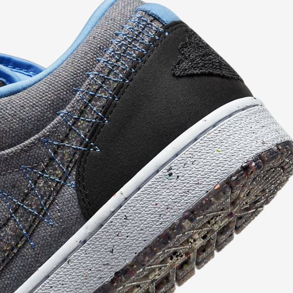 Zapatillas Nike Air Jordan 1 Low SE Hombre Gris Negras Azules | NK610DRF