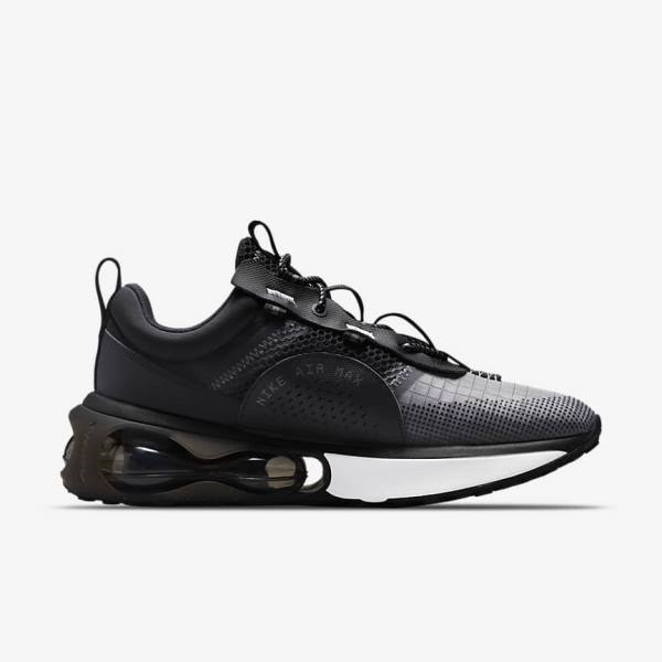 Zapatillas Nike Air Max 2021 Hombre Negras Gris Blancas | NK690YSC