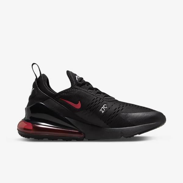 Zapatillas Nike Air Max 270 Hombre Negras Blancas Rojas | NK478SQP