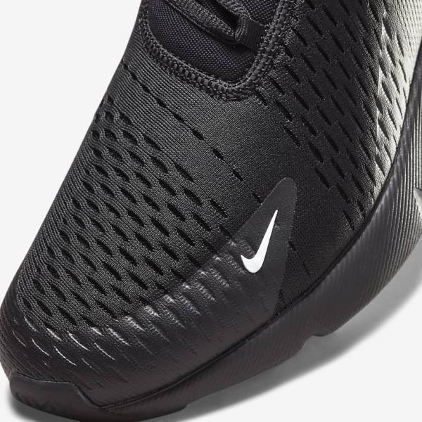 Zapatillas Nike Air Max 270 Hombre Negras Plateadas Blancas | NK698CMK