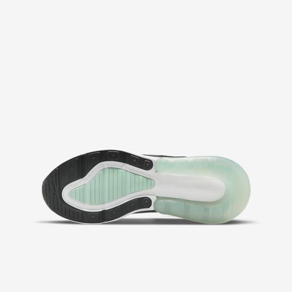 Zapatillas Nike Air Max 270 Older Niños Blancas Verde Menta Negras | NK927AUS