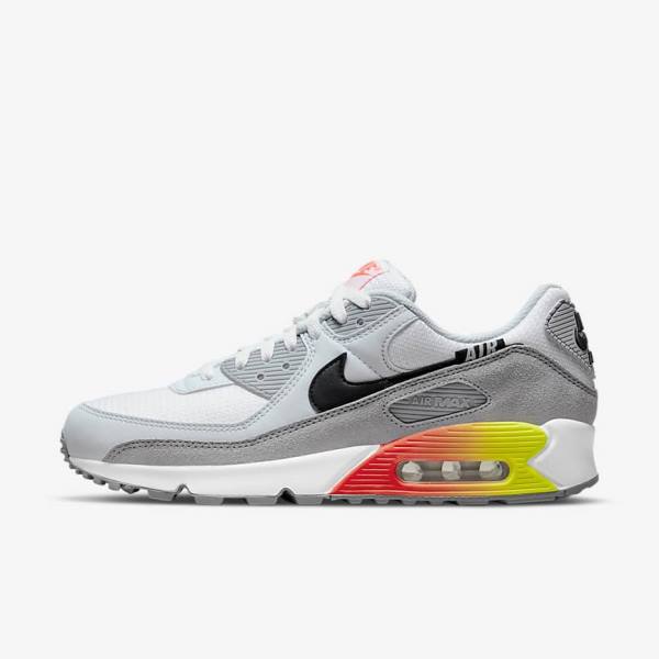 Zapatillas Nike Air Max 90 Air Max Month Hombre Gris Rojas Claro Negras | NK498EQJ