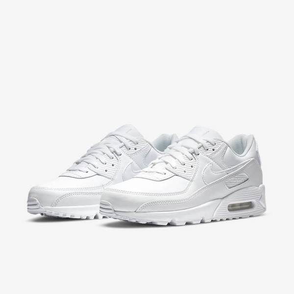 Zapatillas Nike Air Max 90 LTR Hombre Blancas | NK782REV