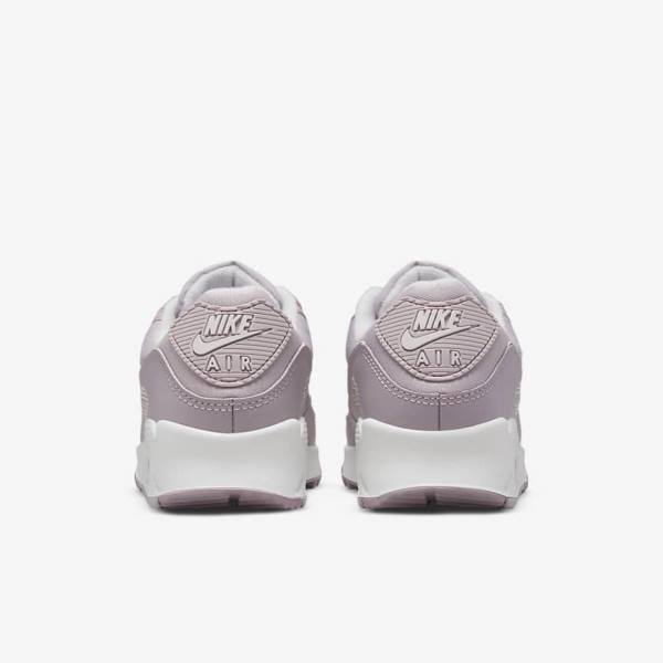 Zapatillas Nike Air Max 90 Mujer Moradas Blancas | NK204KGN