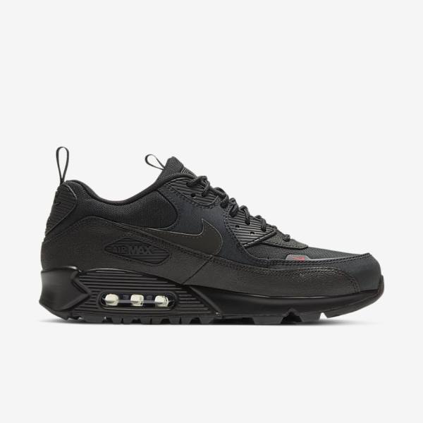 Zapatillas Nike Air Max 90 Surplus Hombre Negras | NK219PZO