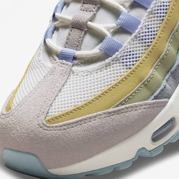 Zapatillas Nike Air Max 95 Mujer Azules Claro Verde Oliva | NK973THF