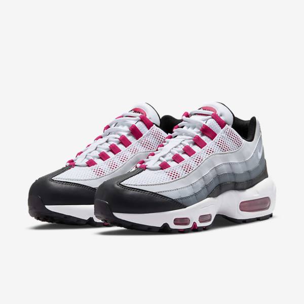 Zapatillas Nike Air Max 95 Mujer Gris Oscuro Gris Blancas | NK516XIW