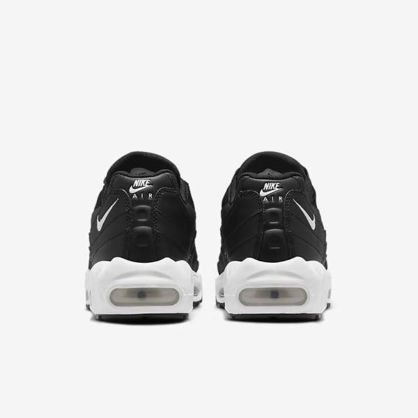 Zapatillas Nike Air Max 95 Mujer Negras Blancas | NK450BOU