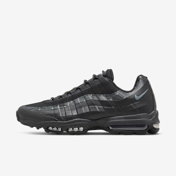 Zapatillas Nike Air Max 95 UL Hombre Negras Gris Blancas Gris | NK970ZIU