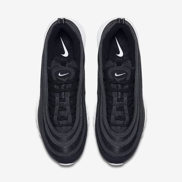 Zapatillas Nike Air Max 97 Hombre Negras Blancas | NK963QHK