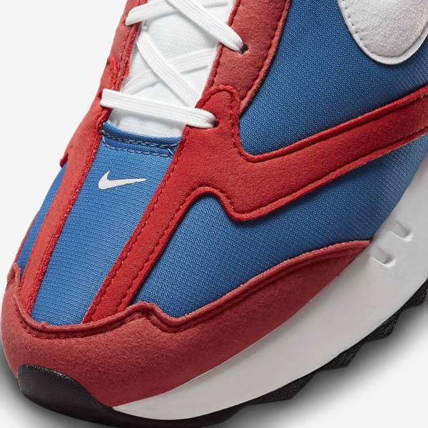 Zapatillas Nike Air Max Dawn Hombre Azul Real Rojas Beige Claro Blancas | NK384JSI