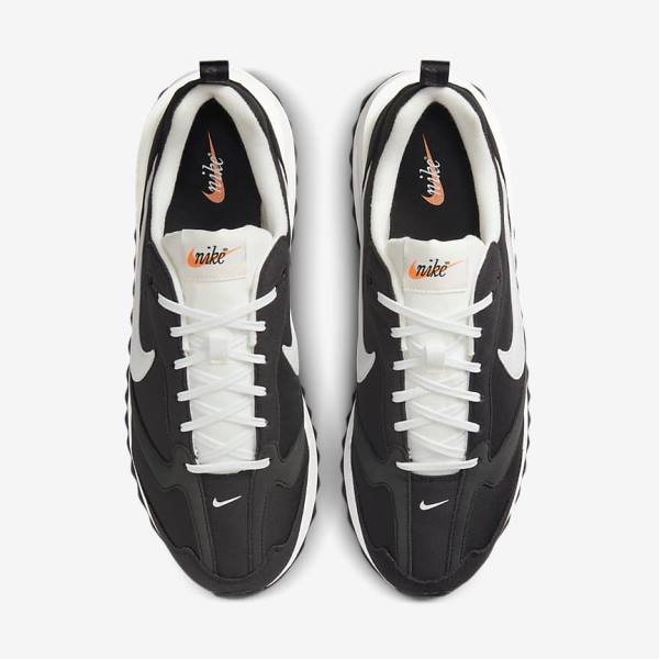 Zapatillas Nike Air Max Dawn Hombre Negras Metal Plateadas Naranjas Blancas | NK739WYG