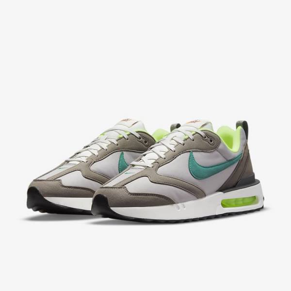 Zapatillas Nike Air Max Dawn Hombre Verde Oliva Gris | NK960XJT