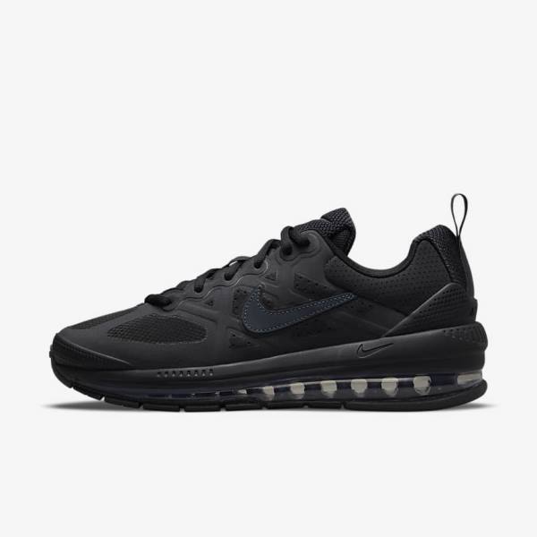 Zapatillas Nike Air Max Genome Hombre Negras Gris Oscuro | NK896RUI