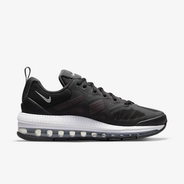 Zapatillas Nike Air Max Genome Mujer Negras Gris Oscuro Blancas Negras | NK543MUZ