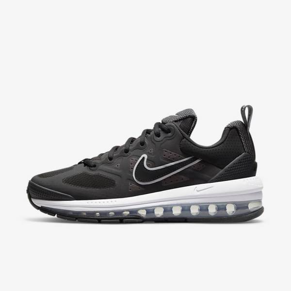 Zapatillas Nike Air Max Genome Mujer Negras Gris Oscuro Blancas Negras | NK543MUZ