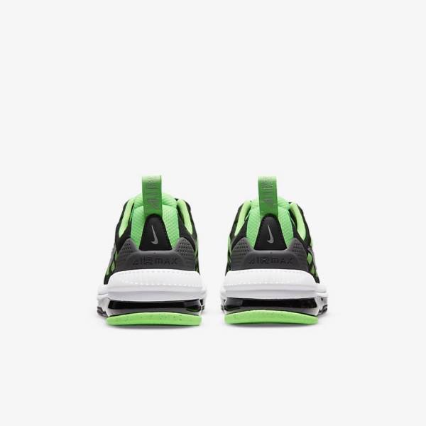 Zapatillas Nike Air Max Genome Older Niños Negras Gris Verde | NK195WBJ