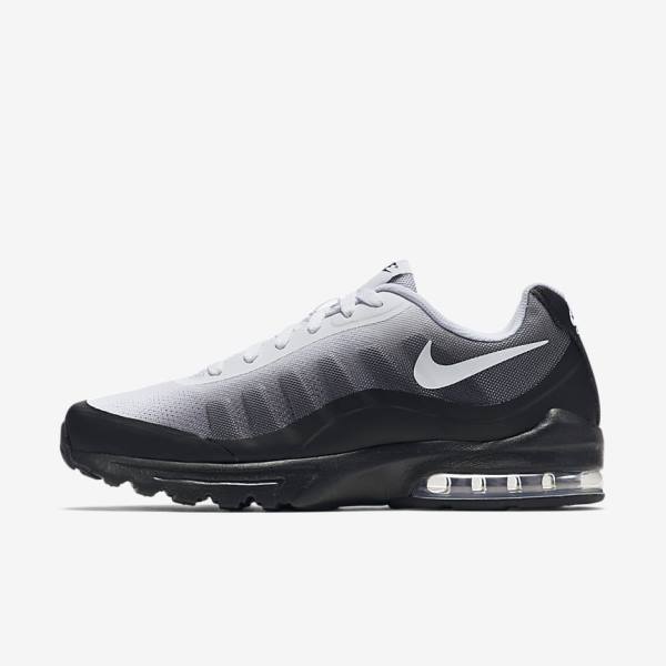 Zapatillas Nike Air Max Invigor Print Hombre Negras Gris Blancas | NK290ZPL