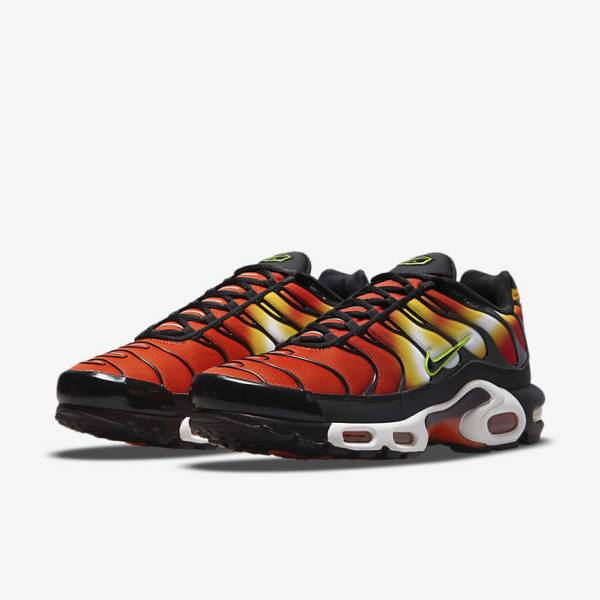 Zapatillas Nike Air Max Plus Hombre Naranjas Doradas Negras | NK651SVU