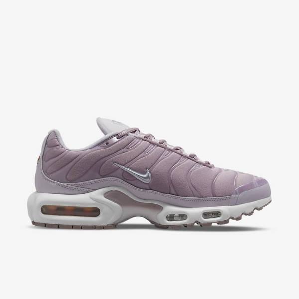 Zapatillas Nike Air Max Plus Mujer Moradas Blancas Metal Plateadas | NK230EPC