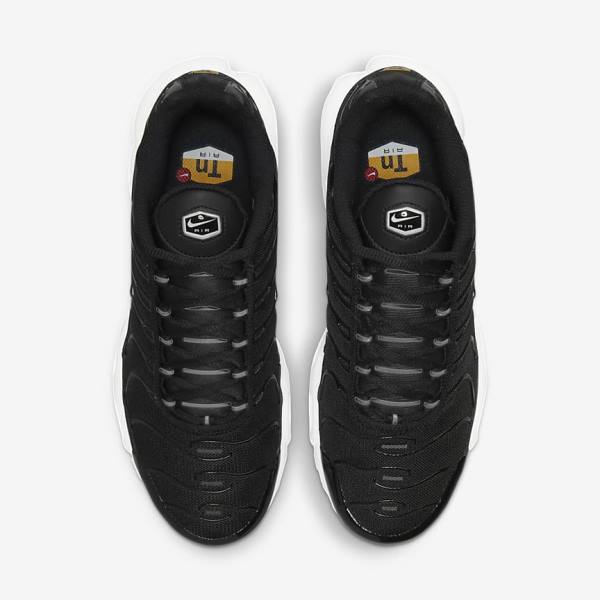 Zapatillas Nike Air Max Plus Mujer Negras Blancas | NK305WEA