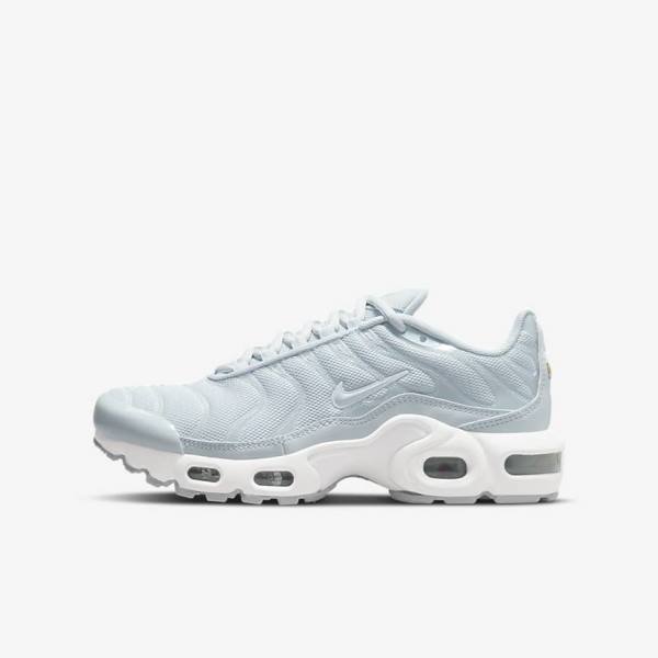 Zapatillas Nike Air Max Plus Older Niños Blancas | NK564AEC