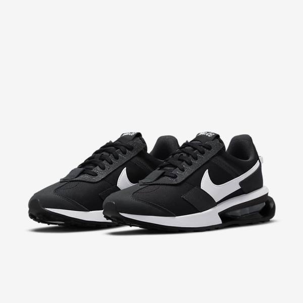 Zapatillas Nike Air Max Pre-Day Hombre Negras Gris Oscuro Blancas | NK651PEH