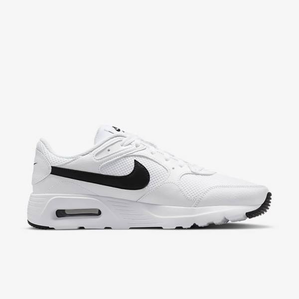 Zapatillas Nike Air Max SC Hombre Blancas Negras | NK015KQM