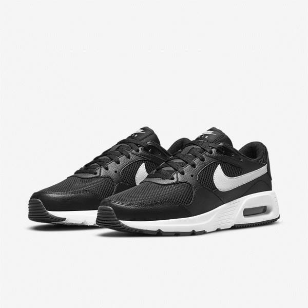 Zapatillas Nike Air Max SC Hombre Negras Blancas | NK814EWT