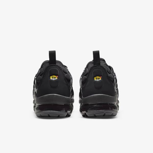 Zapatillas Nike Air VaporMax Plus Hombre Negras Gris Oscuro | NK167SLV