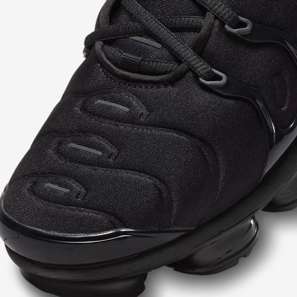 Zapatillas Nike Air VaporMax Plus Hombre Negras Blancas | NK374SEF