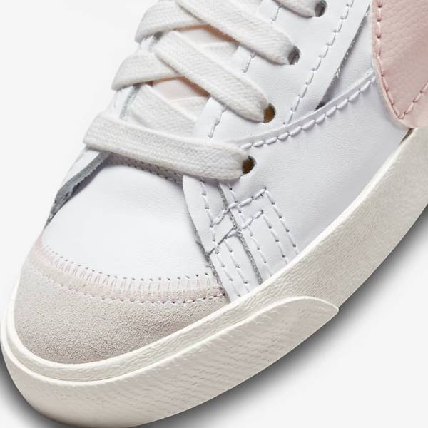 Zapatillas Nike Blazer Mid 77 Jumbo Mujer Blancas Rosas | NK127ZVB