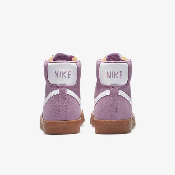 Zapatillas Nike Blazer Mid 77 Mujer Rosas Marrones Naranjas Blancas | NK839SPB