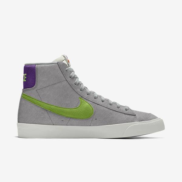 Zapatillas Nike Blazer Mid By You Custom Hombre Multicolor | NK381NWX