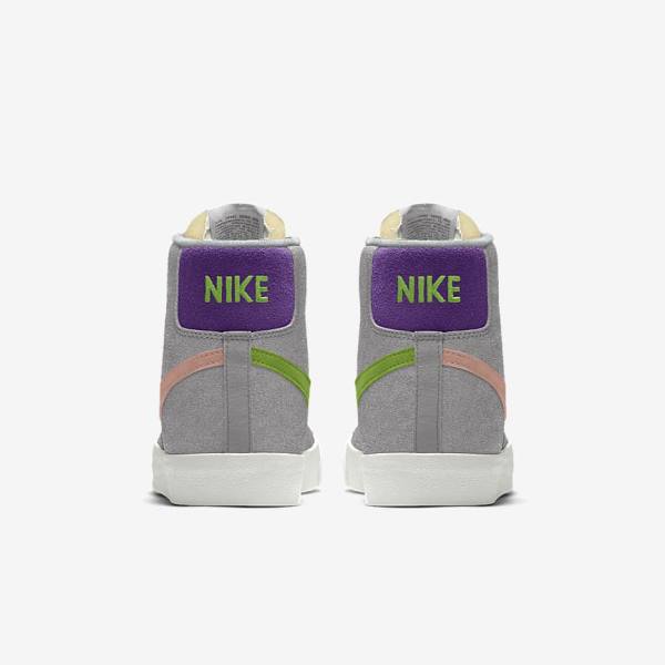 Zapatillas Nike Blazer Mid By You Custom Hombre Multicolor | NK381NWX