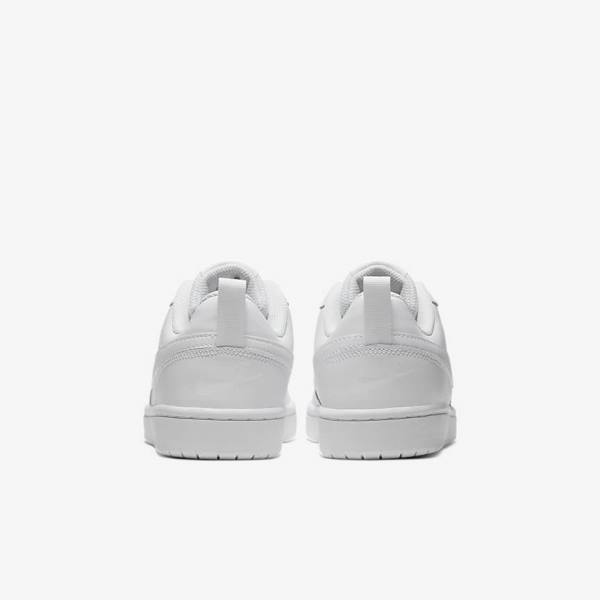 Zapatillas Nike Court Borough Low 2 Older Niños Blancas | NK857ZPN