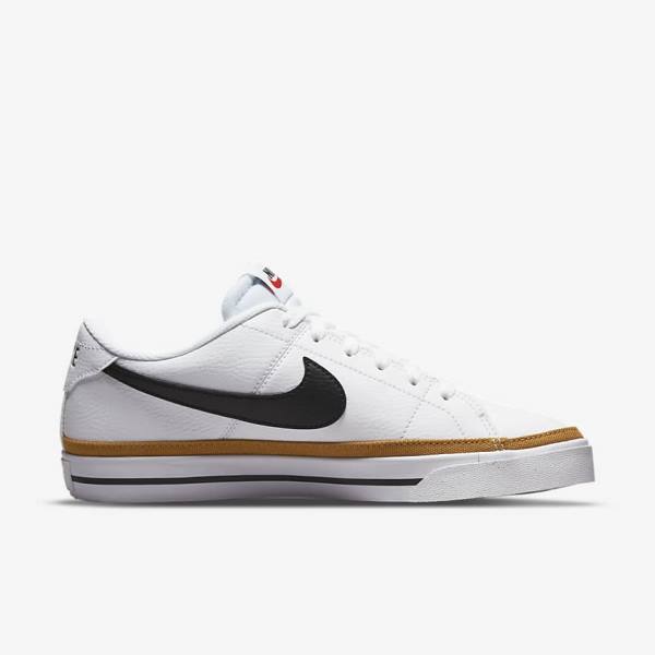 Zapatillas Nike Court Legacy Next Nature Mujer Blancas Naranjas Negras | NK851FRE