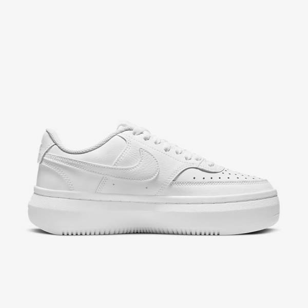 Zapatillas Nike Court Vision Alta Mujer Blancas | NK906RTF