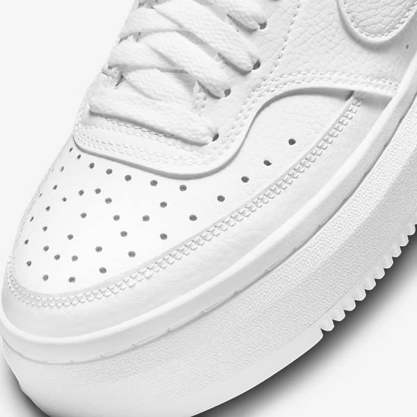 Zapatillas Nike Court Vision Alta Mujer Blancas | NK906RTF