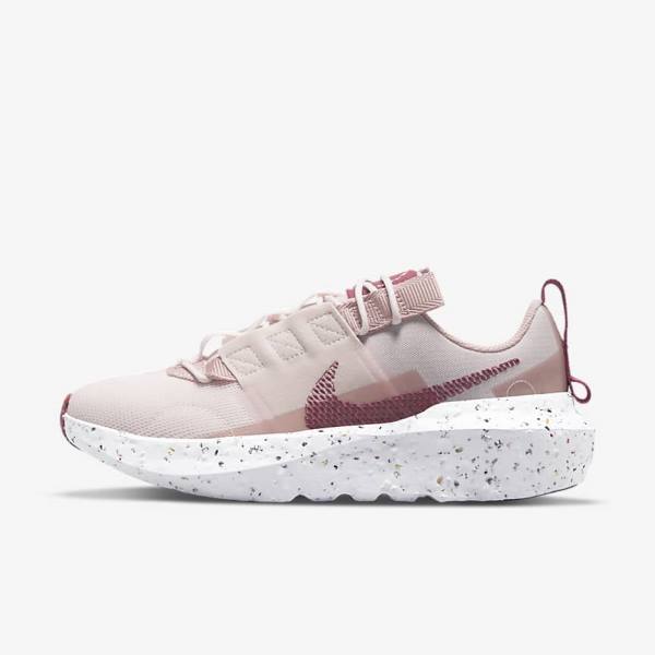 Zapatillas Nike Crater Impact Mujer Rosas Claro Blancas Burdeos | NK806OEQ