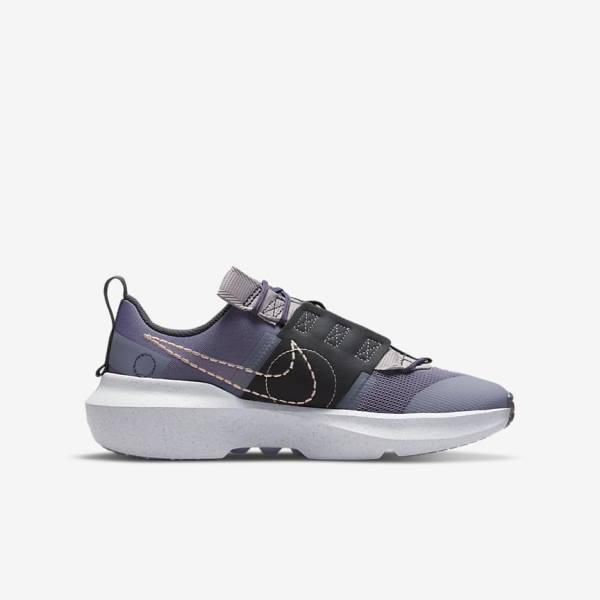 Zapatillas Nike Crater Impact Older Niños Moradas Gris Metal Rojas Marrones | NK183UOH