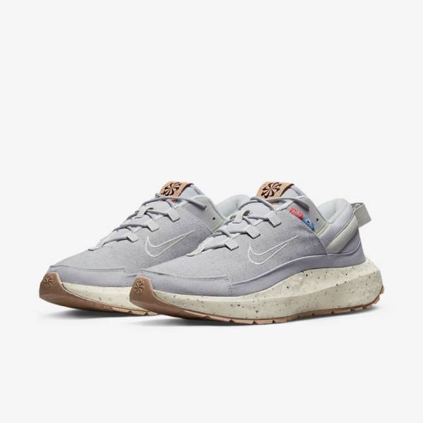 Zapatillas Nike Crater Remixa Hombre Gris Marrones | NK901PZJ