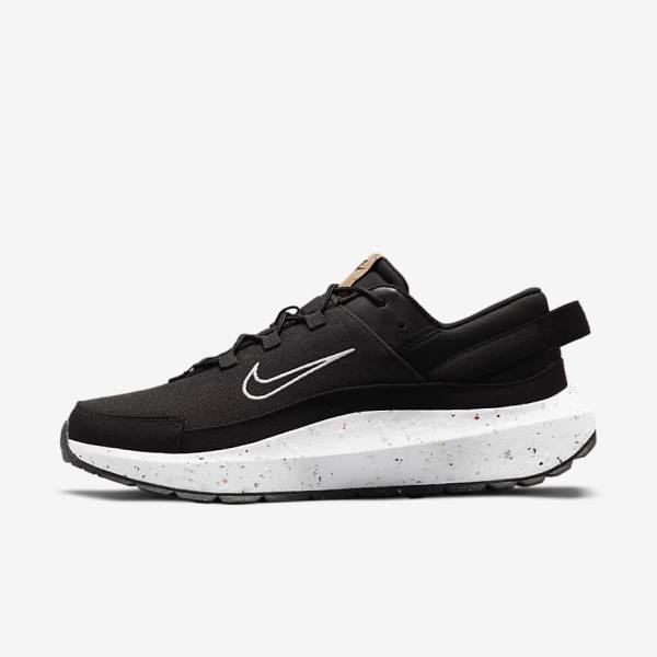 Zapatillas Nike Crater Remixa Hombre Negras Gris Oscuro Blancas | NK860QVJ