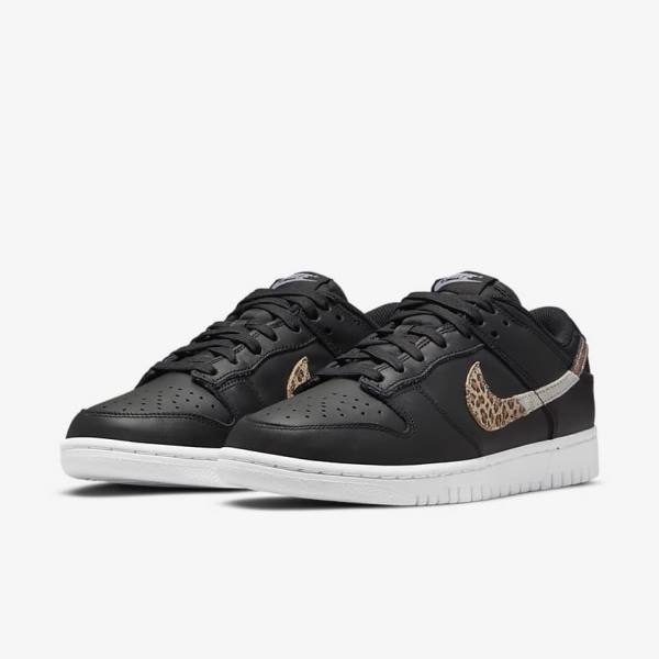 Zapatillas Nike Dunk Low SE Mujer Negras Multicolor | NK701MPU