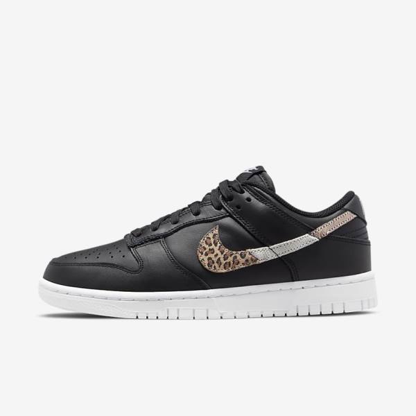 Zapatillas Nike Dunk Low SE Mujer Negras Multicolor | NK701MPU