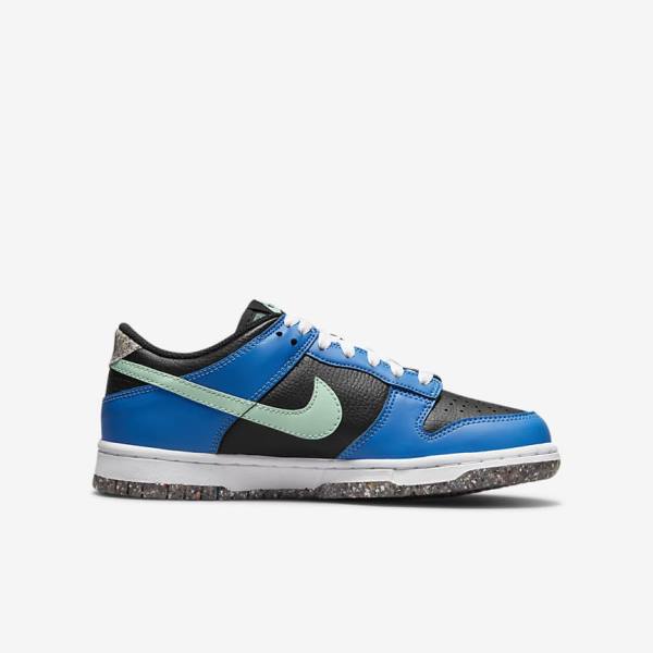 Zapatillas Nike Dunk Low SE Older Niños Negras Azules Claro Rosas Verde Menta | NK731EIR