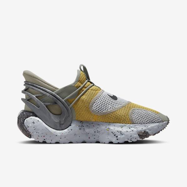 Zapatillas Nike Glide FlyEase Hombre Amarillo Gris Negras | NK312ERQ