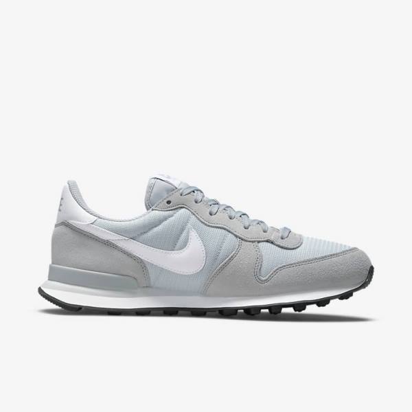 Zapatillas Nike Internationalist Mujer Gris Plateadas Negras Blancas | NK273HUJ